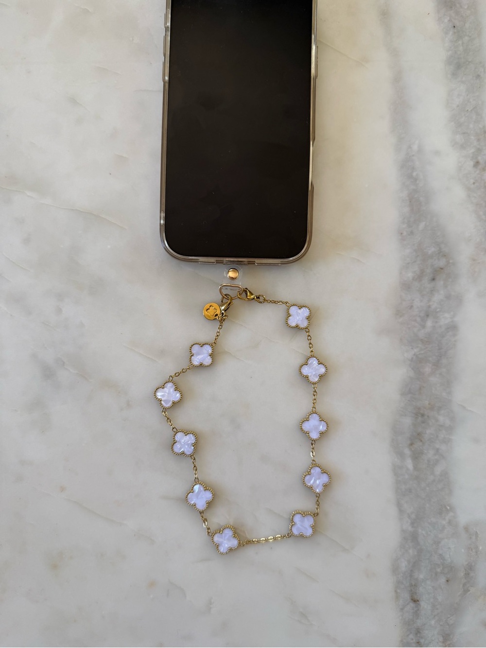 Clover Jewelry Phone Wristlet BCBG